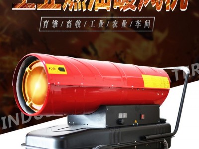 30KW养殖场柴油热风炉大功率取暖器燃油烘干机大棚工业暖风机图2