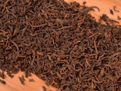 厂家直销 批发云南茶叶一级 勐海普洱茶 普洱熟茶 醇香散茶图4