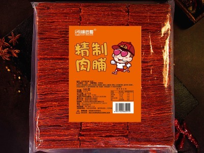 江苏味巴哥靖江特产500g克传猪肉脯猪肉铺干休闲零食品小吃图2