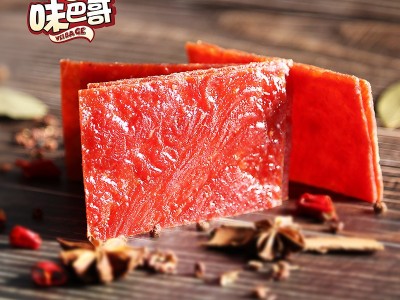 江苏味巴哥靖江特产500g克传猪肉脯猪肉铺干休闲零食品小吃图4