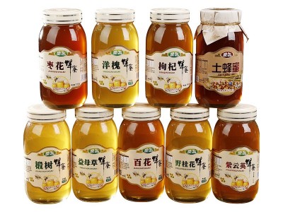 皇宫1000g土蜂蜜批发瓶装百花蜜洋槐枣花蜜椴树蜂蜜图4