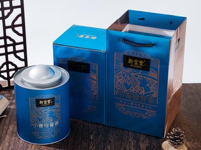 新宝堂小青柑礼盒装 250克 普洱茶熟茶 大红柑普茶 现货一件代发图2