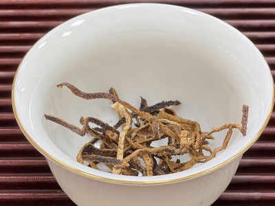新会陈皮丝 老陈皮丝 广东陈皮 天马10年陈皮丝 大红柑皮丝图3