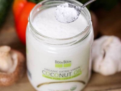 BOONBOON泰国物理初榨冷榨椰子油500ml食用油椰子油图3