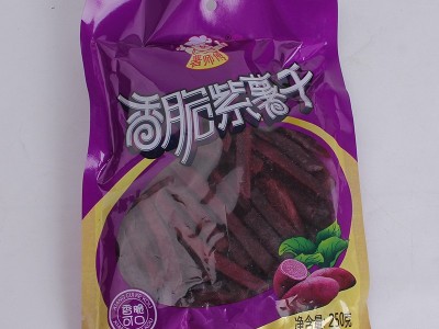 香脆紫薯干 龙岩连城特产 薯师傅 厂家 一件代发 微商直供图1