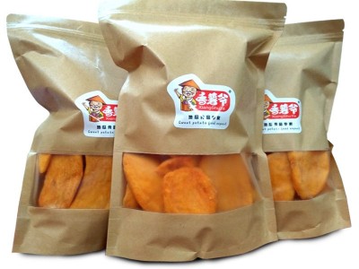 香酥红薯脆红薯片250g连城红心地瓜干 厂家批发微商超市一件代发图4