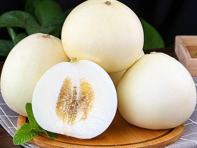 陕西阎良甜瓜水果新鲜当季整箱包邮10斤一箱蜜瓜香瓜哈甜瓜密瓜图2