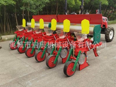 悬浮式玉米高粱播种机 农用四轮拖拉机带免耕施肥大豆种植机1644图2