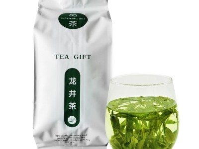 龙井茶叶批发2022新茶龙井茶袋装绿茶250g厂家批发越乡浙江龙井茶图5