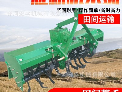 农用旋耕机松土机龙门板式碎土机加固悬挂耕地机大型旋耕机拖拉机图2