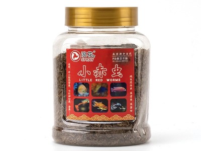 浪花小赤虫冻干红虫血线虫观赏鱼食饲料冰冻红虫批发图5