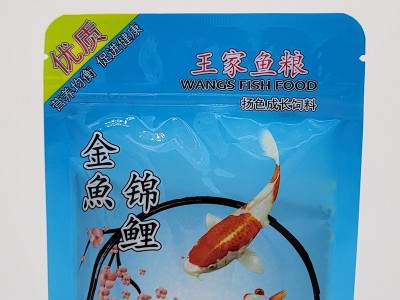 王家鱼粮金鱼锦鲤小粒上浮饲料鱼欢100g观赏鱼鱼食批发厂家直销图3