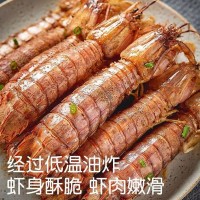 舟山特产鲜活现做椒盐皮皮虾即食海鲜虾爬子熟食罐装零食香辣虾姑