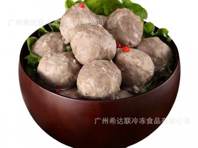 潮汕牛筋丸 500克/袋 火锅汤粉王食材速冻牛筋丸 牛肉丸图4