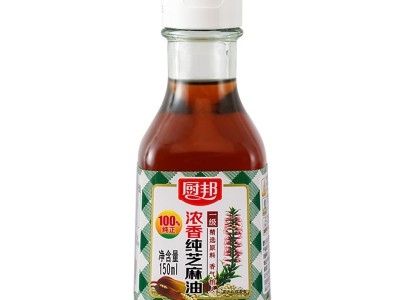 厨邦纯芝麻油150ml物理压榨芝麻凉拌食用香油火锅拌面厨房调味图5