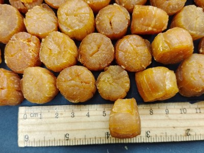 60-300头元贝250/500g干贝瑶柱足干宗谷大连干瑶柱大扇贝柱干货图3