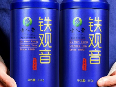 网红带货铁观音罐装500g铁观音茶叶清香型乌龙茶新茶散装批发图2