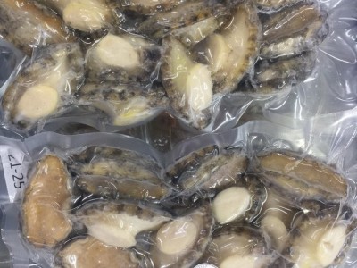 冷冻鲍鱼肉批发速冻鲍鱼肉去壳去内脏30头鲍鱼肉大约25-35个图3
