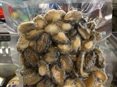 新鲜冷冻鲍鱼肉批发速冻去壳去内脏100头小鲍鱼肉大约80-100个图2