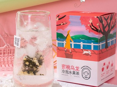 金桔柠檬玫瑰花茶包盒装袋泡茶冻干水果茶蜜桃乌龙茶花茶果图4