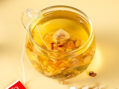 五指毛桃茯苓茶橘皮红枣苦荞麦芡实薏苡仁莲子山药三角包袋 装花茶图2