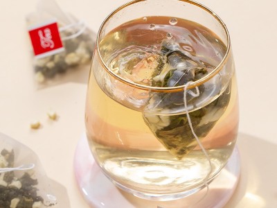 蜜桃乌龙茶 红润美颜三角包水果冷泡茶 蜜雪乌龙花果茶冰城 水果茶图4