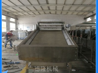 水果滚杠高压喷淋清洁机红薯马铃薯毛刷清洗机鲜玉米毛辊清洗设备图4