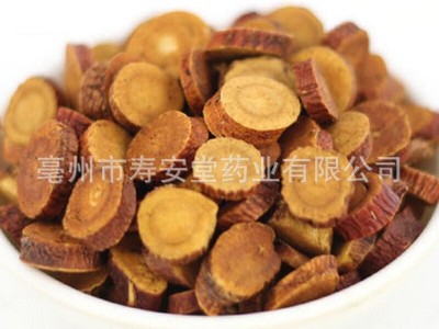 中药材批发炙甘草 野生制甘草 新货无硫白蜜炙甘草片 一公斤包邮图2