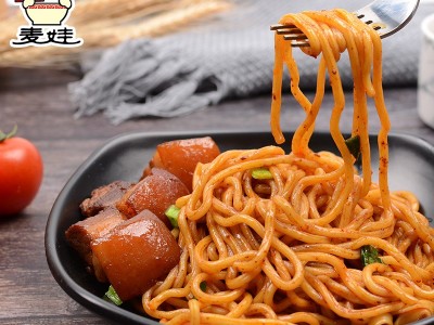 厂家直供麦娃日式拉面方便面车仔面即食面拌面热干面意大利面图4