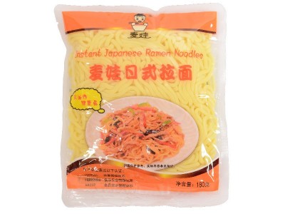 批发麦娃日式拉面热干面方便面1分钟即食拌面湿面10包面加酱整箱图5