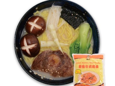批发麦娃日式拉面热干面方便面1分钟即食拌面湿面10包面加酱整箱图2