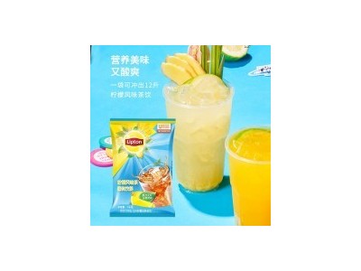 立顿清新柠檬茶1000g柠檬风味茶味固体饮料速溶冰红茶粉冲调饮品图5