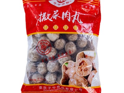 渝都撒尿丸鸡肉丸串丸潮汕肉丸速冻丸子关东煮麻辣烫火锅食材批发图5