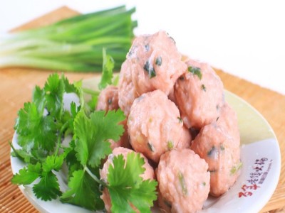 渝都重庆火锅食材香菜丸子猪肉丸子麻辣烫串串冒菜食材厂家批发图2