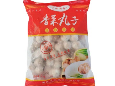 渝都重庆火锅食材香菜丸子猪肉丸子麻辣烫串串冒菜食材厂家批发图5