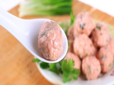 渝都重庆火锅食材香菜丸子猪肉丸子麻辣烫串串冒菜食材厂家批发图3
