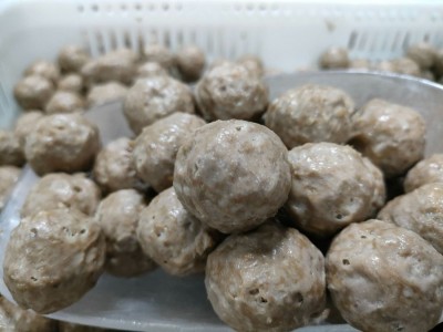 潮汕牛肉丸牛筋丸火锅丸子汕头特产餐饮饭店麻辣烫Q弹肉丸团购OEM图3