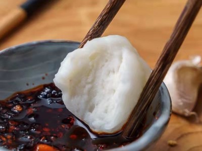 潮汕墨鱼丸新鲜制作弹脆墨斗丸火锅丸子 餐饮生鲜速冻鱼丸OEM定制图3