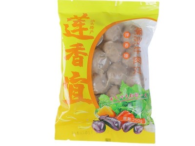 潮汕特产牛筋丸牛肉丸 250g/袋潮汕风味肉丸关东煮麻辣烫厂家批发图4
