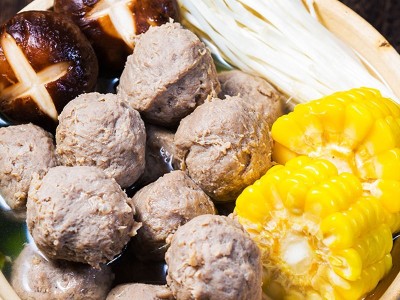 潮汕牛肉丸牛筋丸500g火锅烧烤食材丸子速冻食品关东煮厂家批发图2