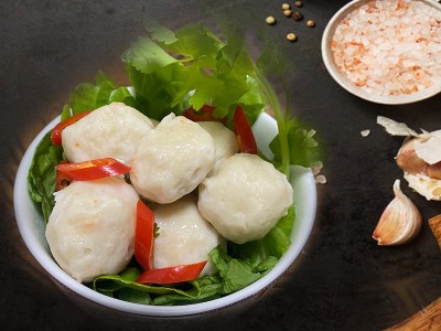 潮实潮汕特产虾丸 麻辣烫 烧烤 打边炉 关东煮食材 易煮 冷冻批发图3