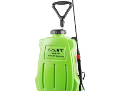 市下 16L带拖车背负式打药机防疫消杀酒精84高压喷药机电动喷雾器图4