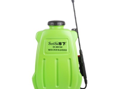 市下 16L带拖车背负式打药机防疫消杀酒精84高压喷药机电动喷雾器图5
