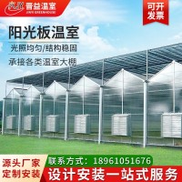 阳光板大棚 生态农业育苗温室大棚 智能连栋阳光板光伏温室大棚