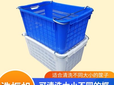 洗筐机自动周转筐清洗机自动托盘鸡蛋水果塑料筐高压喷淋洗筐机图4