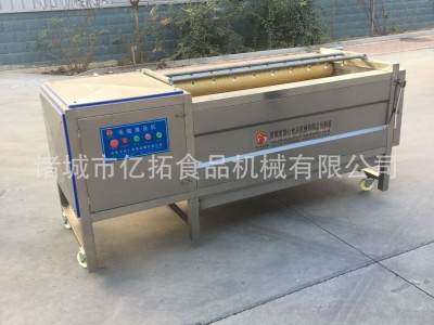 直销清洗机 果蔬气泡清洗机 万能洗菜机 土豆去皮毛辊去皮机星科图3