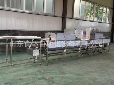 大型不锈钢洗蛋机 鲜鸡蛋鸭蛋清洗机设备 不锈钢全自动洗蛋机设备图2