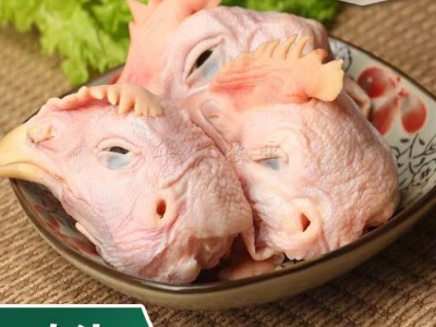 生产厂家直销生鲜冷冻鸡肉 冷冻鸡头物流冷链发货 生鲜鸡头图2