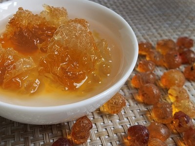 精选大珍珠桃胶大颗粒桃胶皂角米银耳雪燕雪莲子伴侣500g 桃胶图4