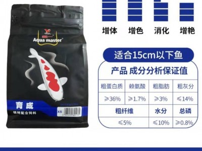 统一锦鲤饲料增体金鱼蝴蝶鲤鱼食鱼饲料鱼粮鱼料专用小颗粒家养图5